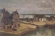 Jean Baptiste Camille  Corot Honfleur (mk11) painting